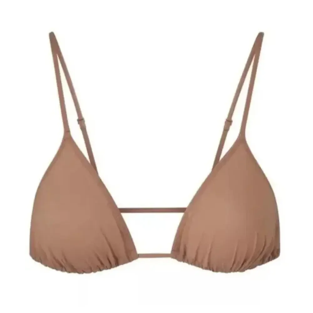 SKIMS Size 2X Micro Cording String Triangle Bra SIENNA BR-TRI-1405 NWT